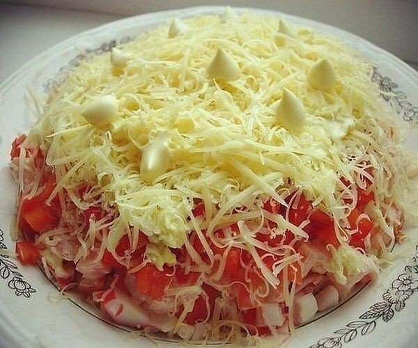 салат песцовая шубка фото