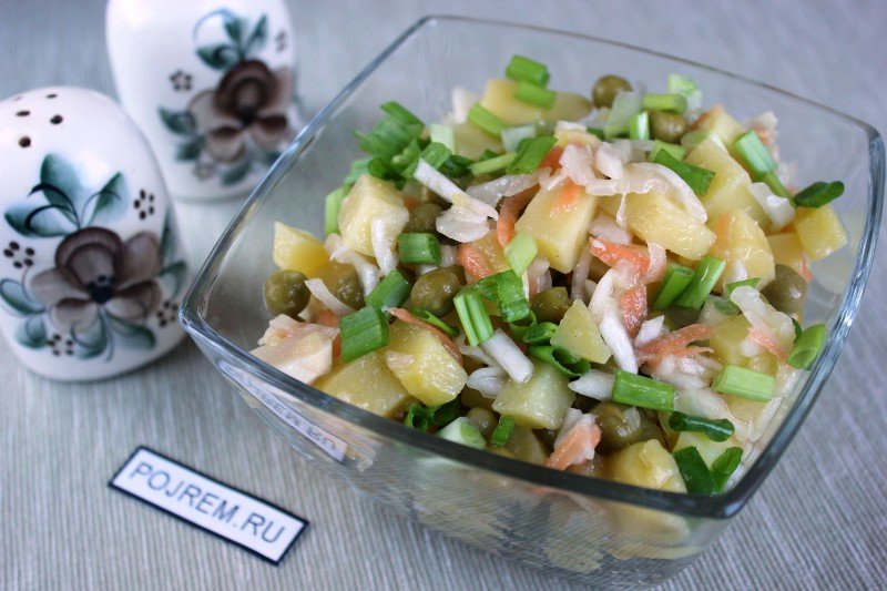салат постный вкусный фото