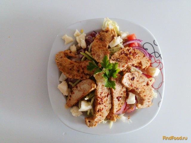 салат с индейкой фото