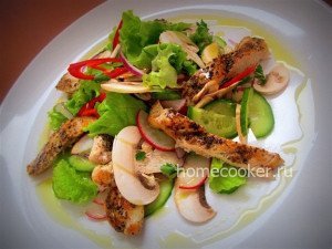салат с индейкой фото