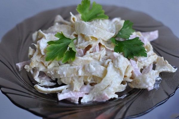 салат с курицей фото
