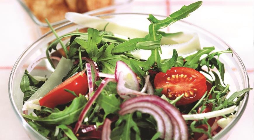 салат с рукколой фото