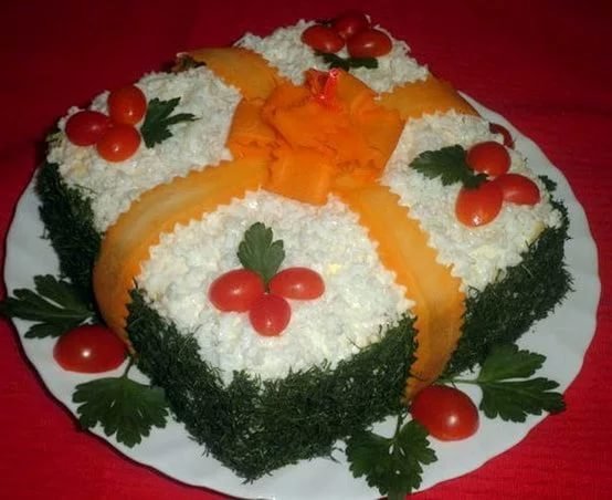 салаты на новый год фото