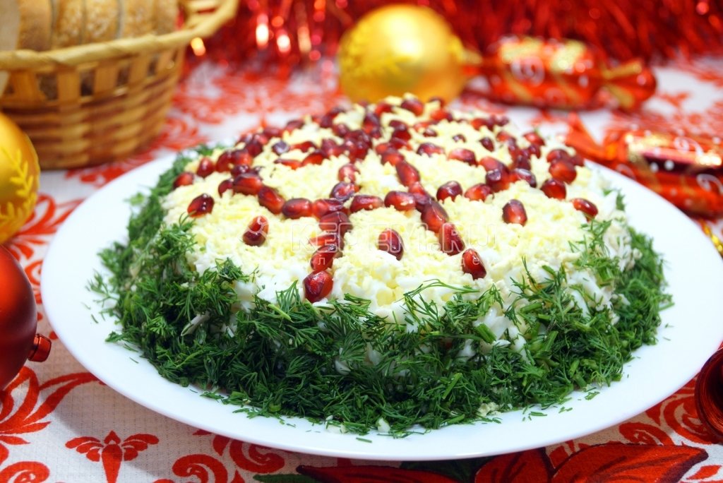 салаты на новый год фото