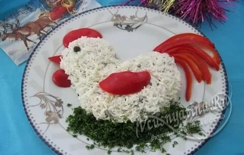 салаты на новый год фото