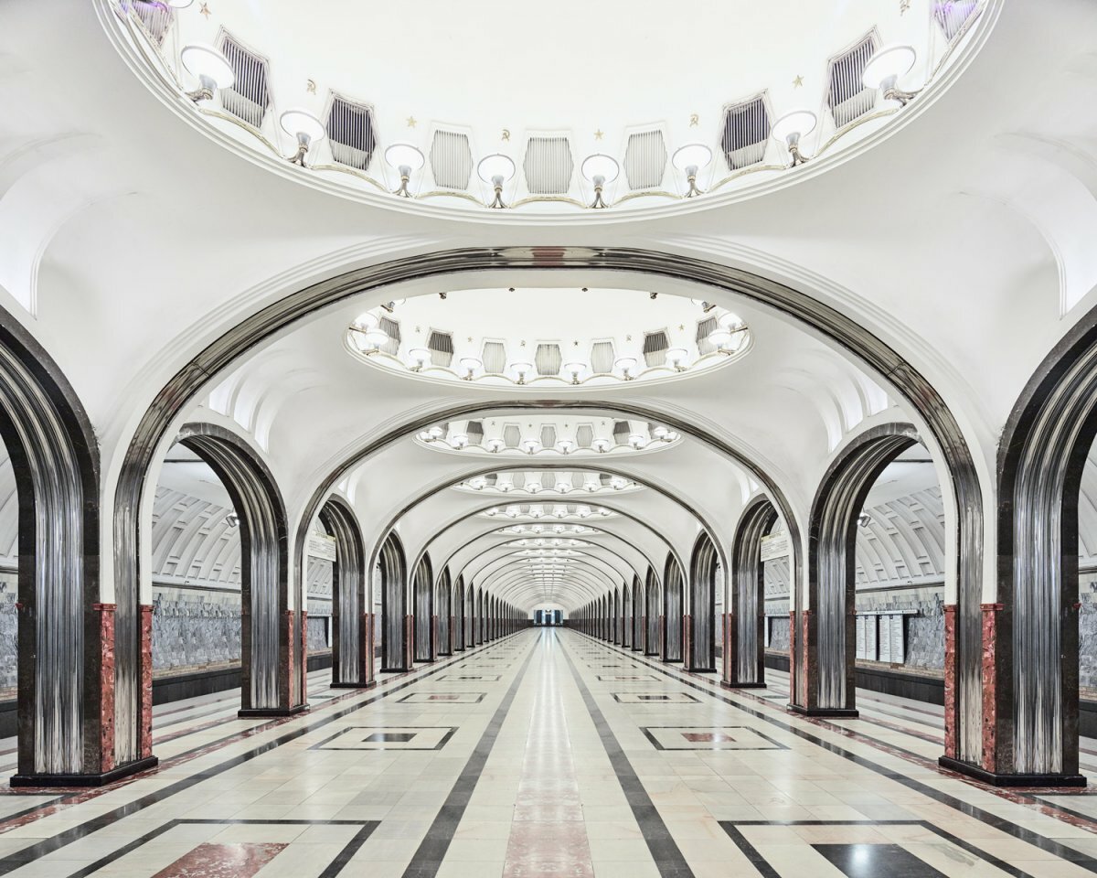 самые красивые станции метро москвы фото