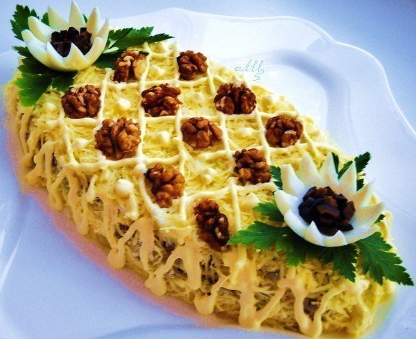 самые вкусные салаты на праздничный стол фото