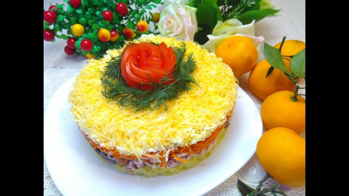 самый вкусный салат на новый год 2019 фото