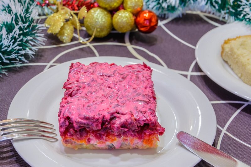 сельдь под шубой фото