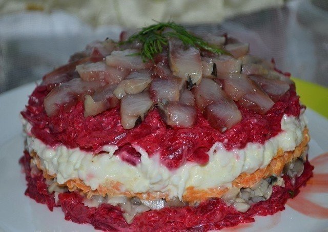 селёдка под шубой фото