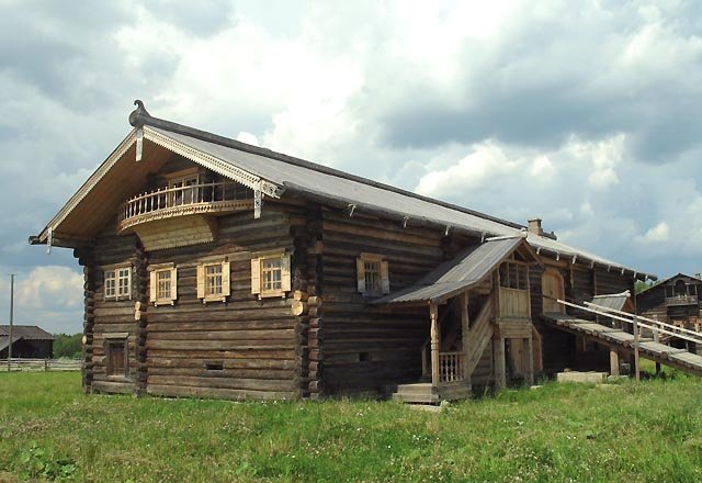 северорусская изба фото