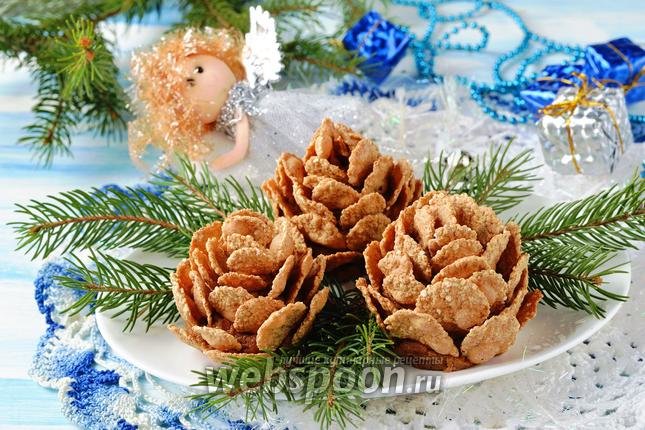 шишки из хлопьев фото