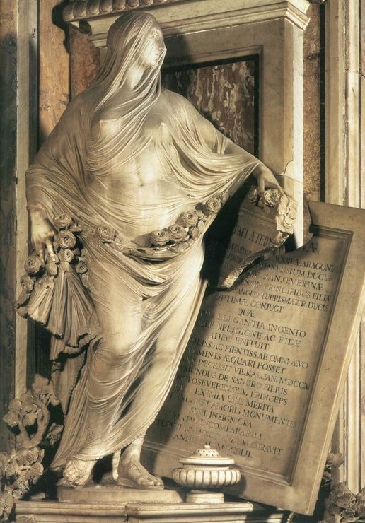скульптура antonio corradini фото