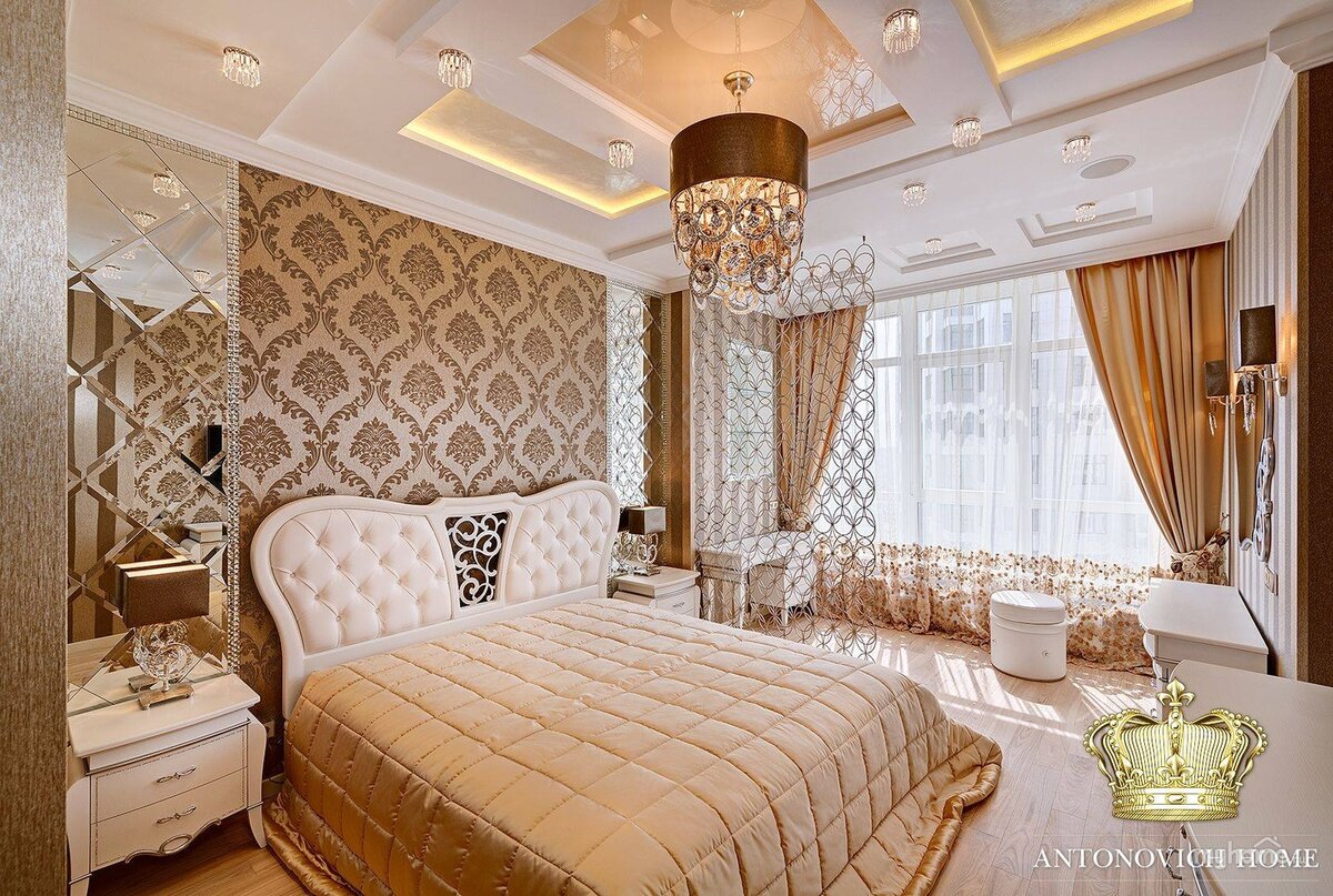 спальня в стиле арт деко фото