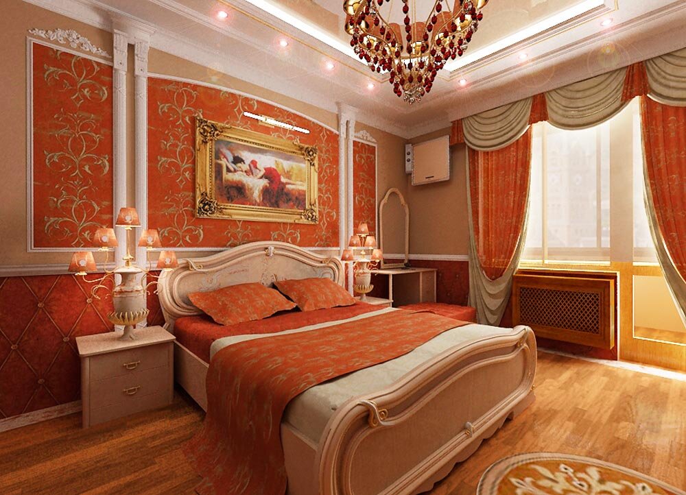 спальня в стиле ренессанс фото