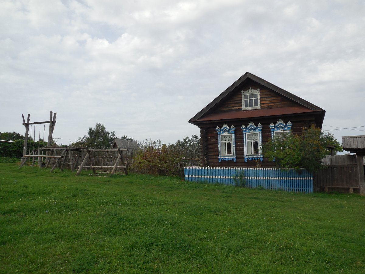 старинный деревенский дом марий эл фото