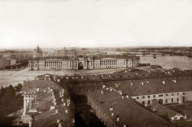 старые фотографии петербурга панорама фото