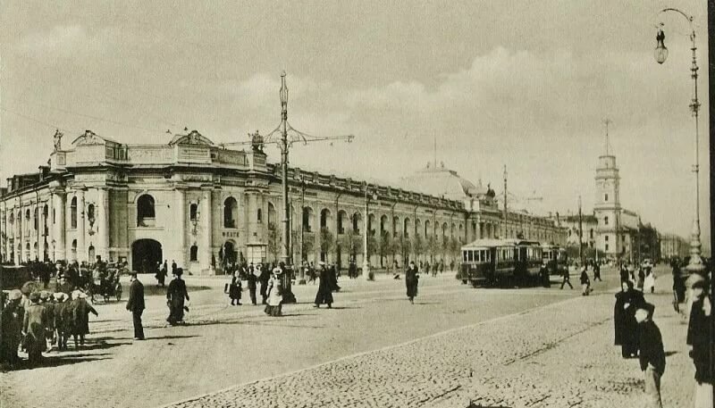 старый петербург в фотографиях гостиный двор фото