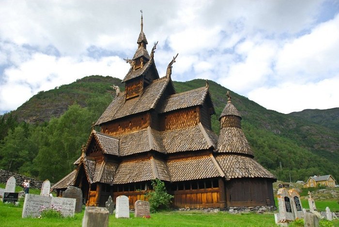 ставкирка в урнесе норвегия фото