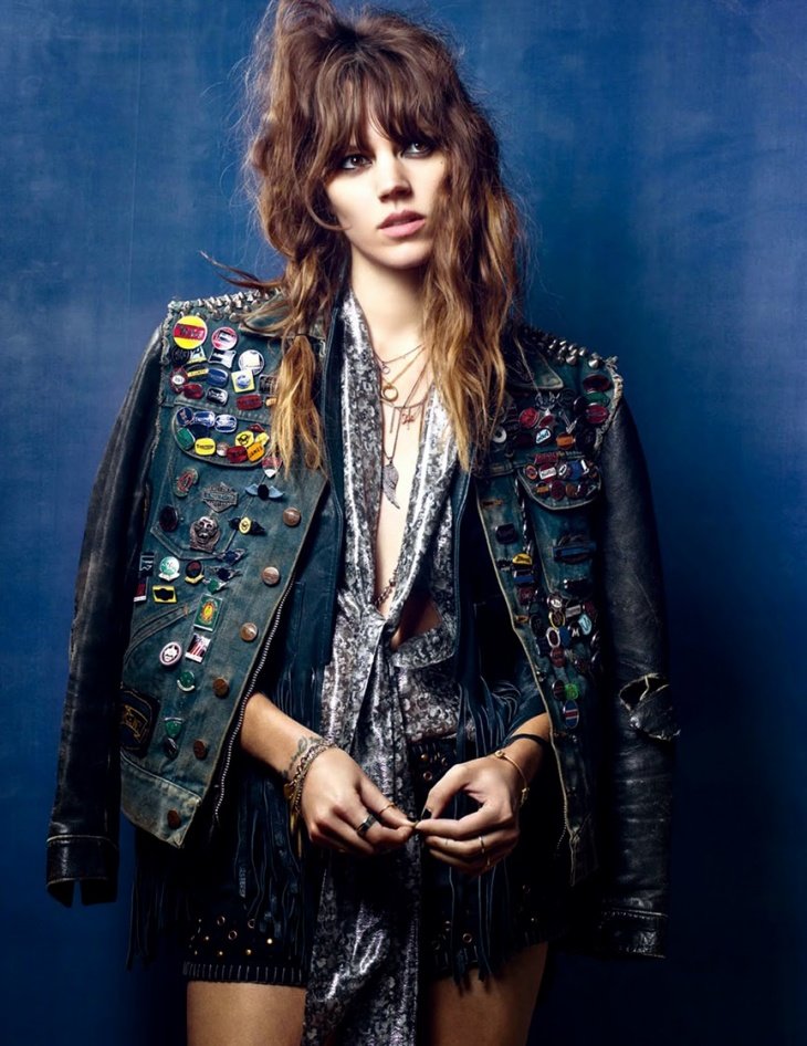 стиль glam rock vogue фото
