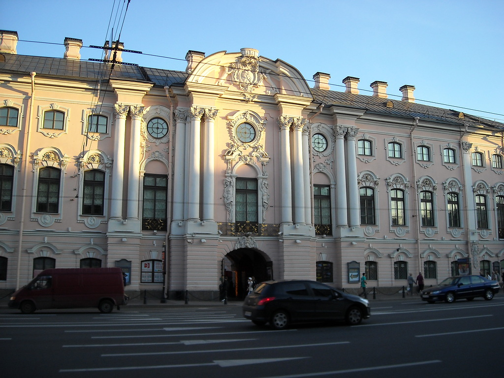 строгановский дворец в спб фото
