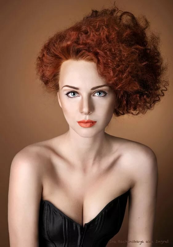 студийные женские портреты фото