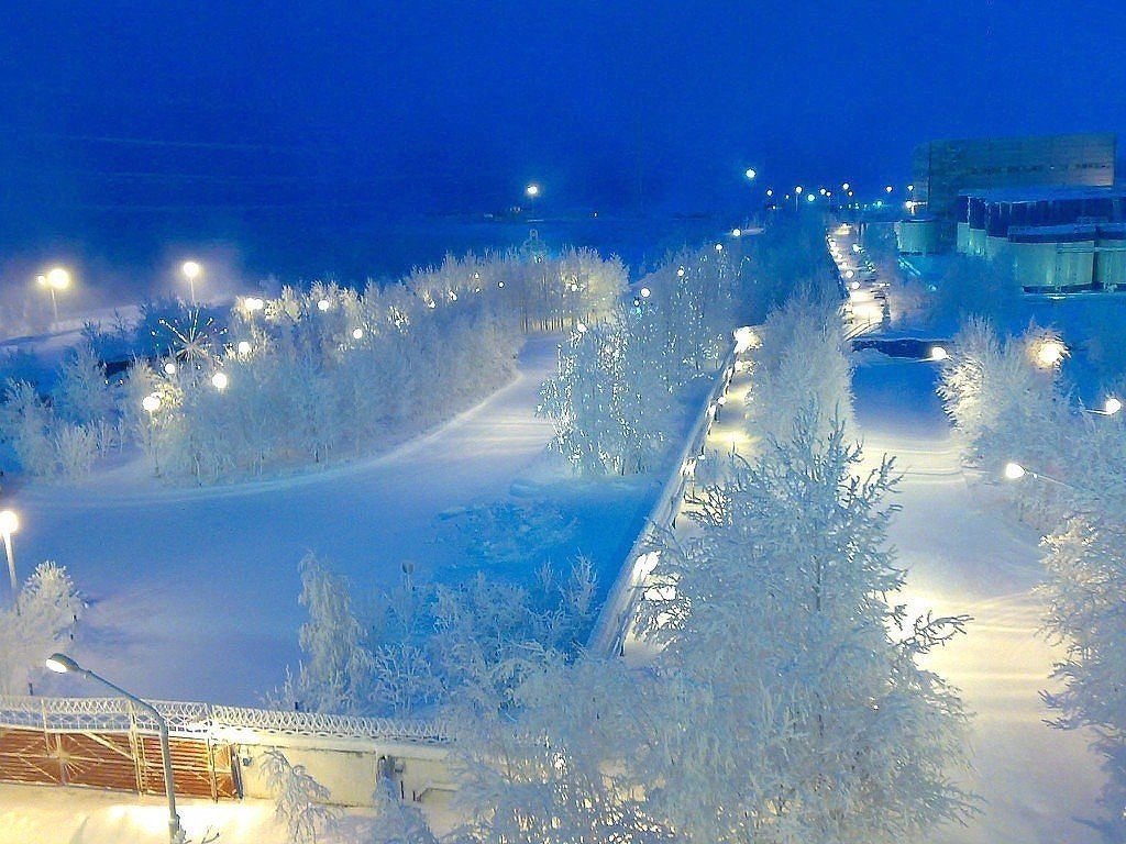 сургут зимой фото