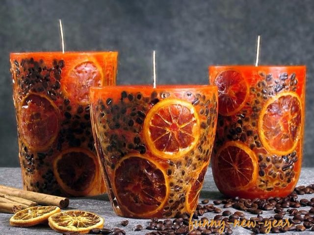 свечи своими руками фото