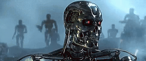 т-800 терминатор гиф фото