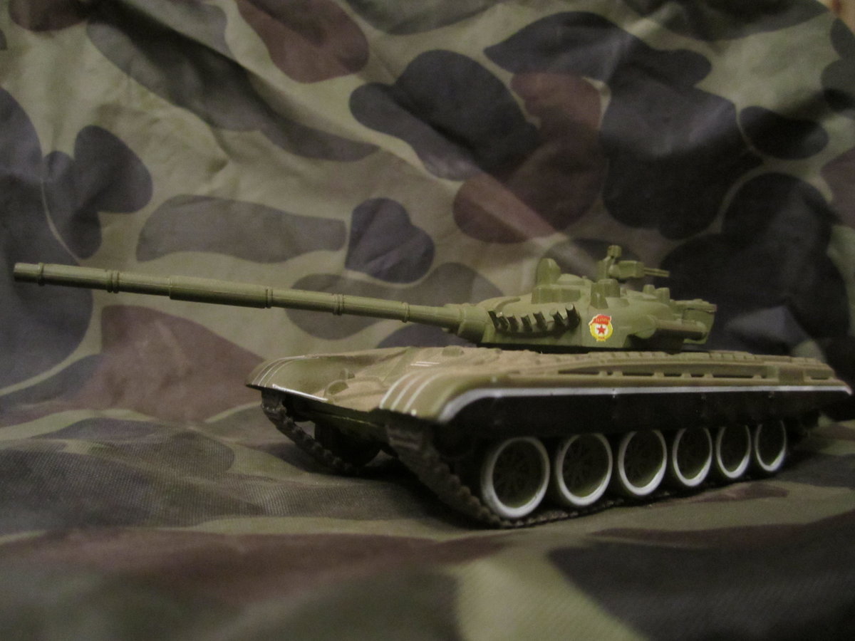танк т-54б 1:72 trumpeter фото