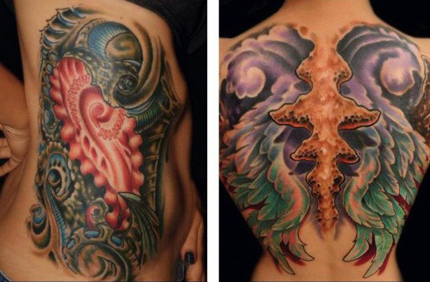 tattoo designs sleeve dragon фото