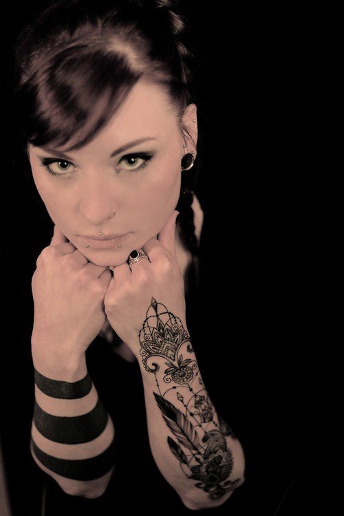 tattoo girl фото
