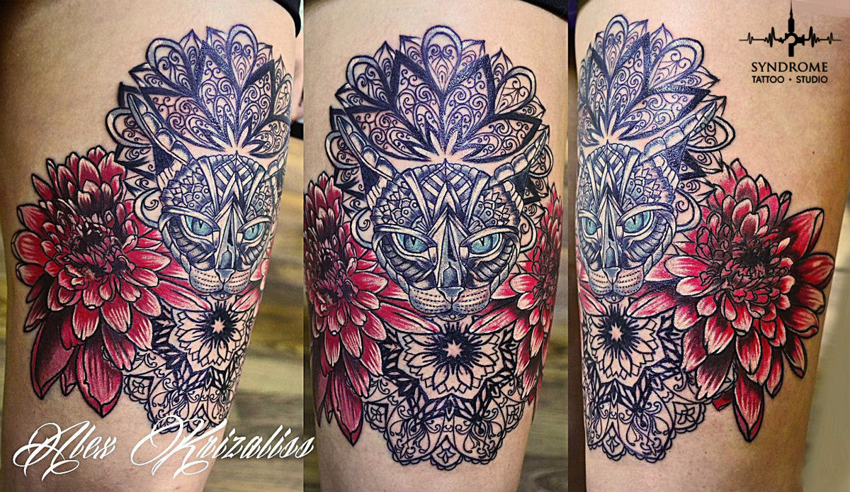 tattoo ideas mandalas sleeve фото