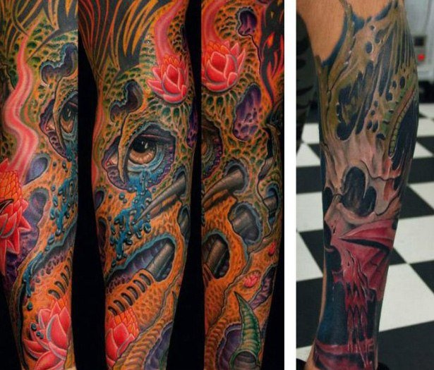 tattoo sleeve sea фото