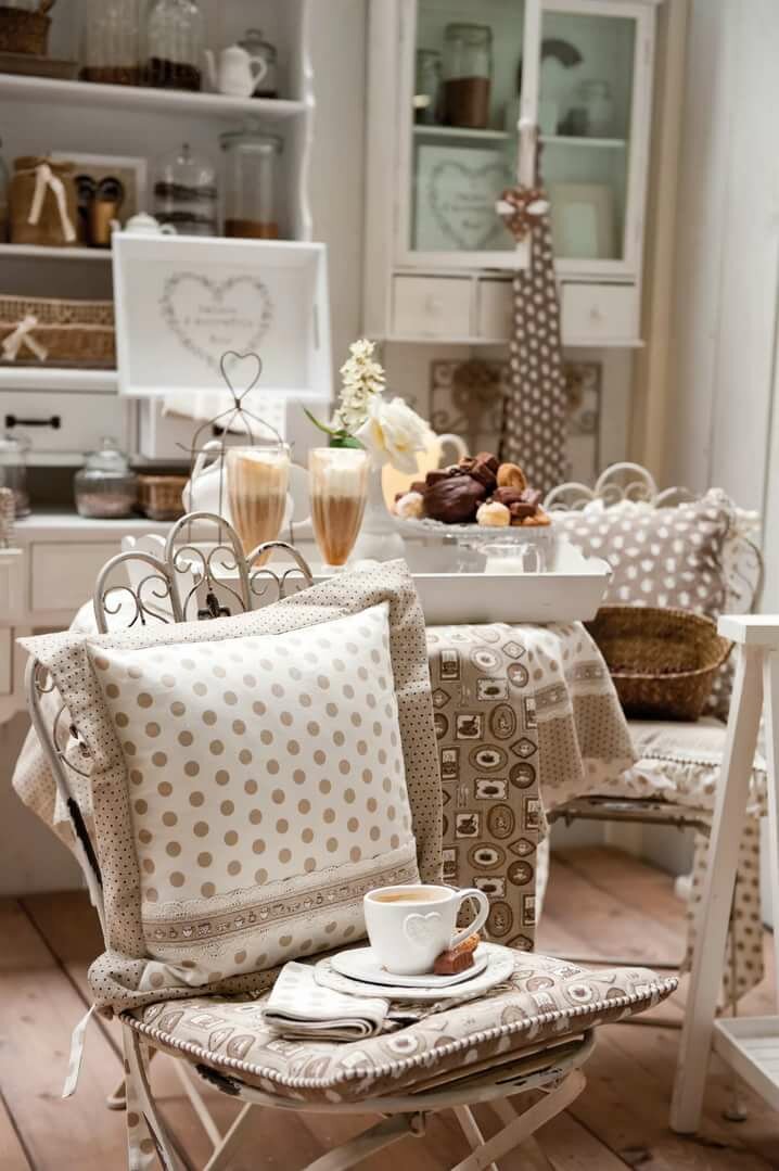 текстильные аксессуары в стиле прованс фото
