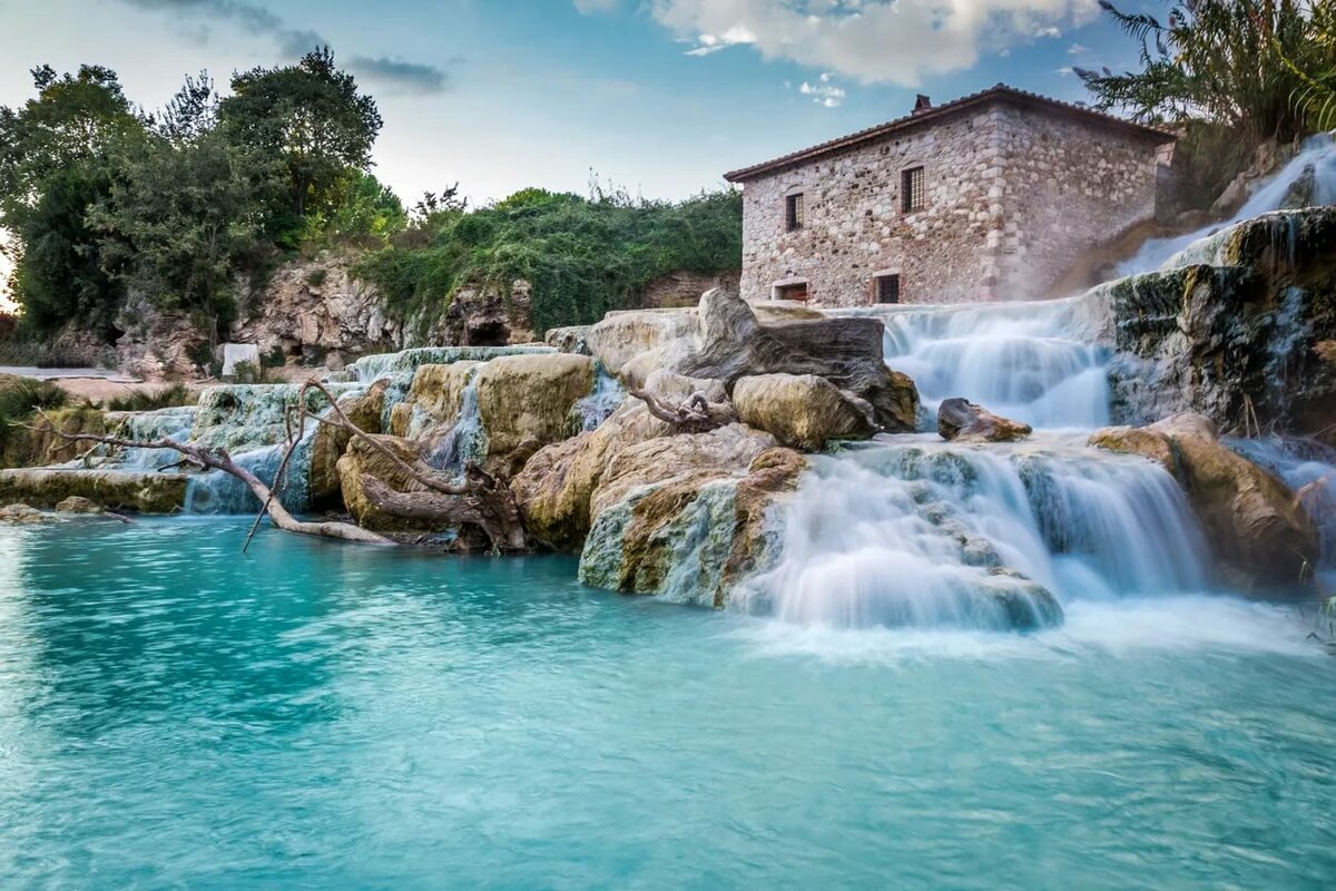 terme di saturnia в тоскане фото