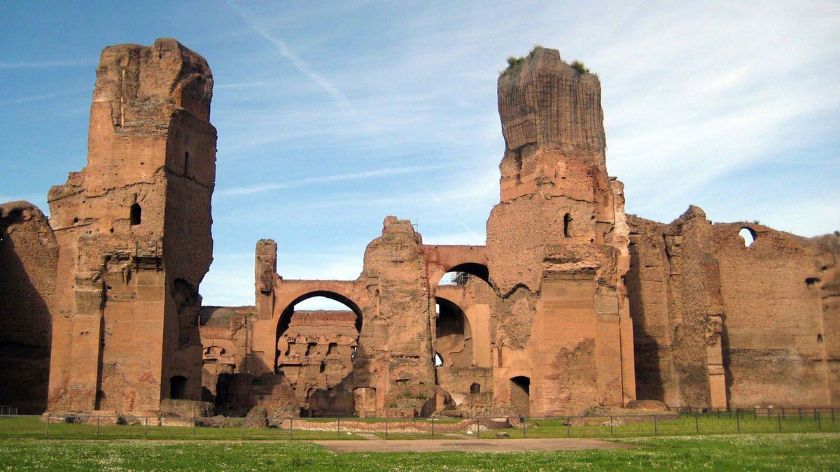 термы каракаллы в риме фото