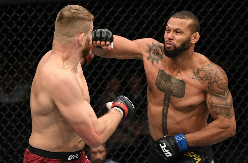 тиаго сантос ufc бой фото