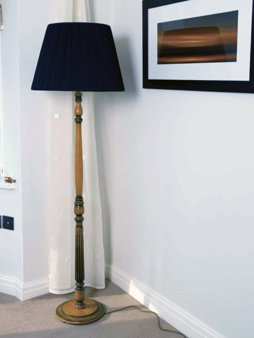 торшер gillian candlestick floor lamp base фото