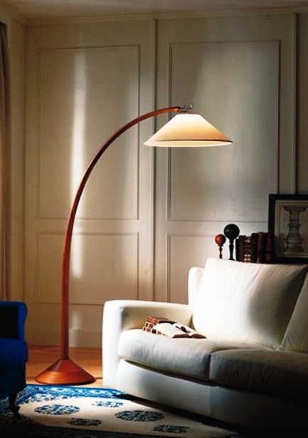 торшер twiggy floor lamp в интерьере фото