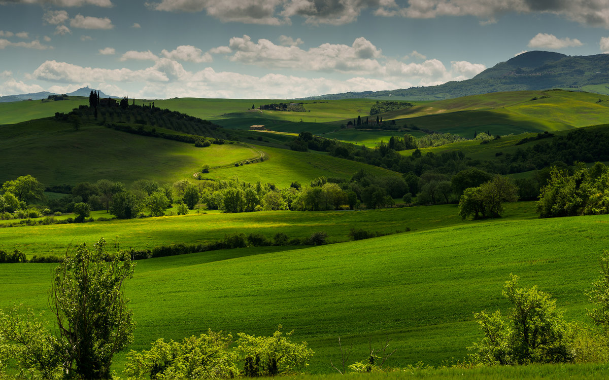 тоскана италия холмы фото