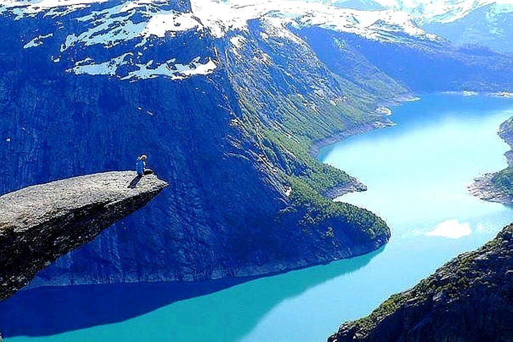 trolltunga норвегия фото