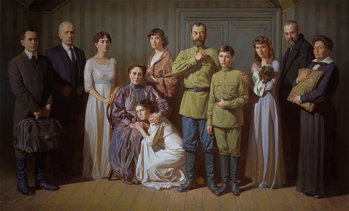 царская семья картина фото