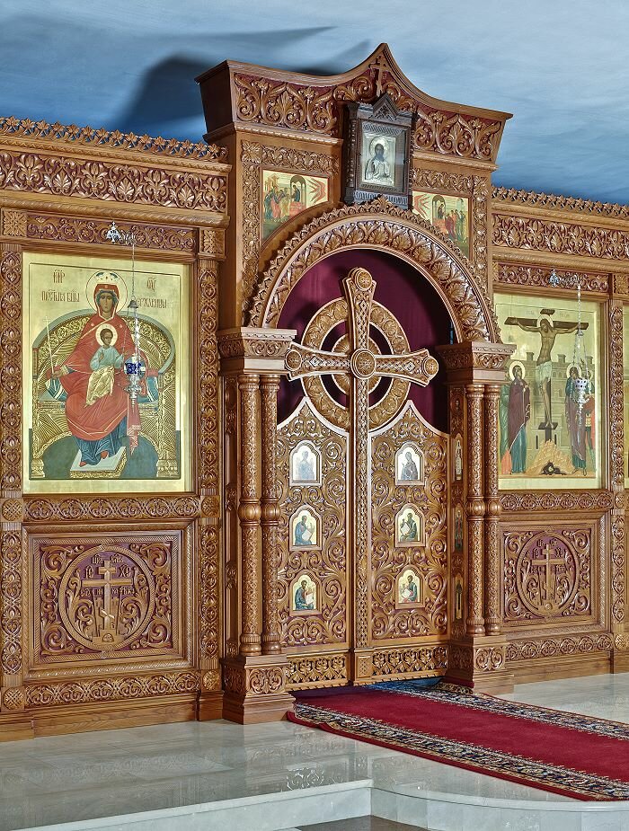 царские врата иконостаса фото