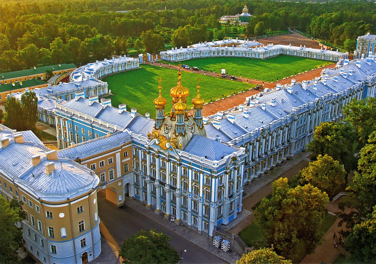 царское село екатерининский дворец фото