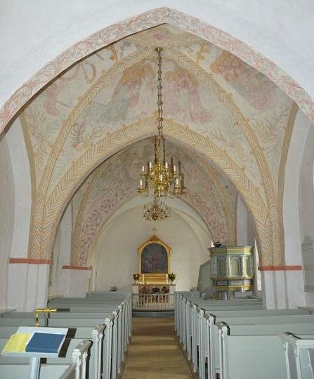 церковь богородицы (калуннборг) внутри фото