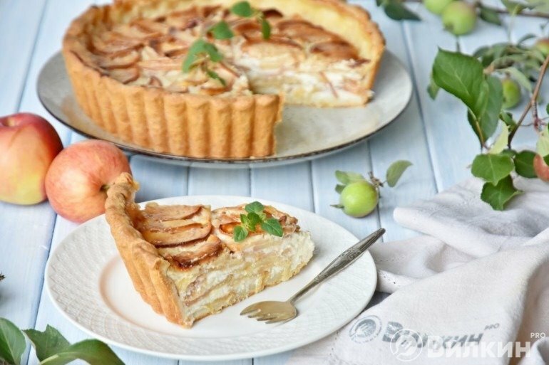 цветаевский яблочный пирог фото