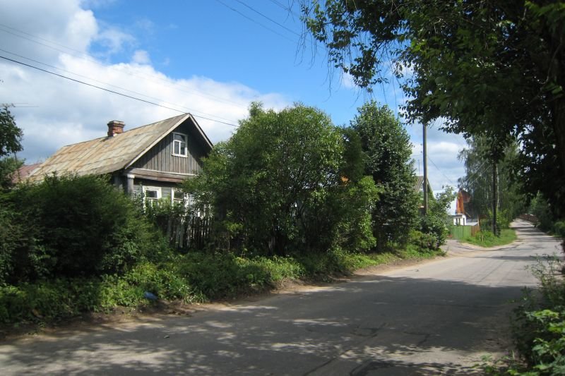 улица в деревне фото