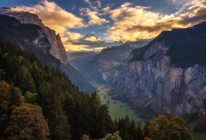 ущелье швейцария природа фото