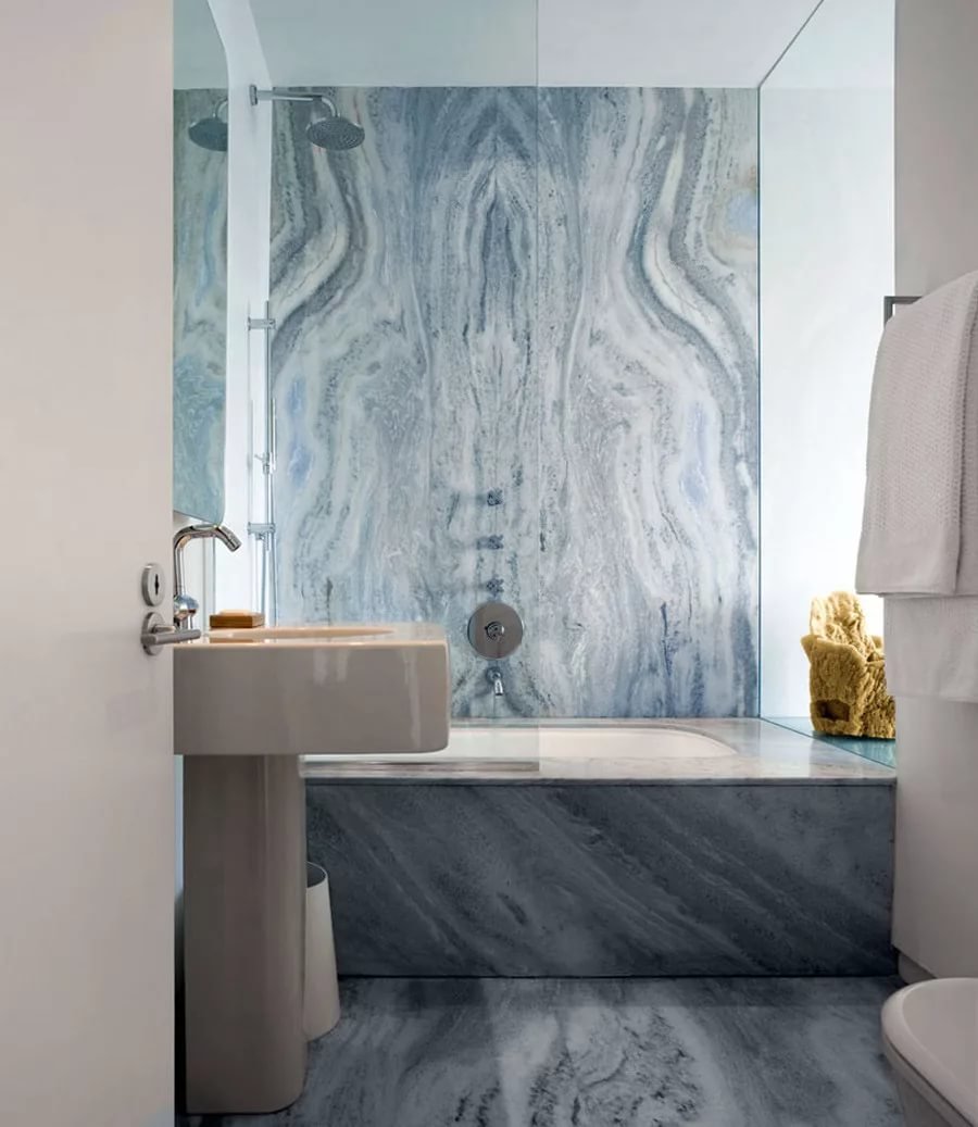 ванная комната серый мрамор фото